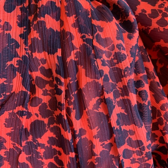 French Connection Animal Print Dress Size 4 - Picture 3 of 5